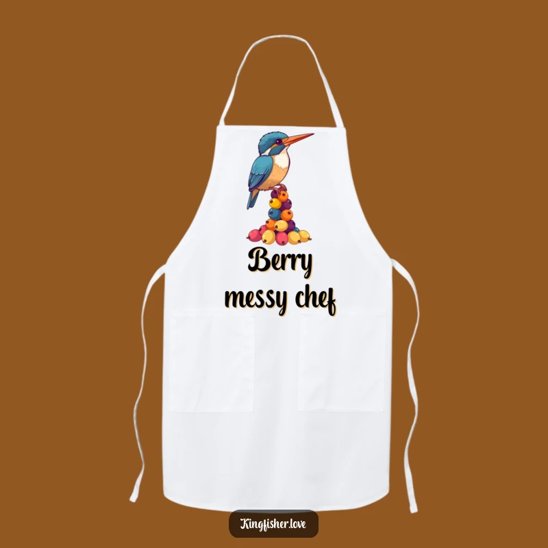 Funny Kingfisher Berry Balance Apron: Hilarious Kitchen Gift